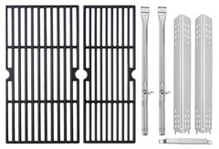 Grates 18 In for Charbroil 2 Burners 463673519 463625217 Replacement Grill Parts