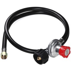 Adjustable Propane Regulator for Grill and Fryers – 5ft Hose/-