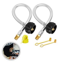For RVs For Trailers RV Propane Hose 14 Male NPT Four-layer Construction