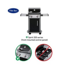 Utheer 7637 17.5 Inches Cast Iron Grill Grates for Weber Spirit 200 E210 E-22…
