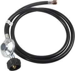 6 Feet Propane Hose with Regulator Universal Gas Grill Regulator and Hose Rep…