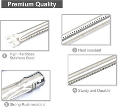 67558 Burner Tubes Replacement Parts for Weber Summit 660 670 Gas Grill Models,