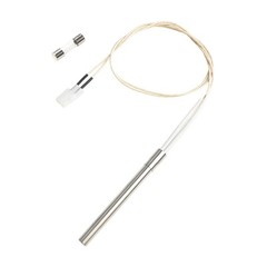 Ignition Rod BBQ Grill Parts Silicone White Sleeve TR 9.5*110 120v 200w L 1 Pcs