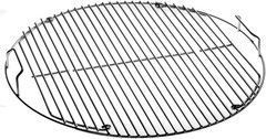 Hinged Cooking Grate – Heavy‑Duty Plated Steel with Flip‑Up Sides for Adding Cha