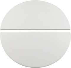 inch Half Moon Ceramic Heat Deflector Plates for Kamado Joe Classic I, II, III,B