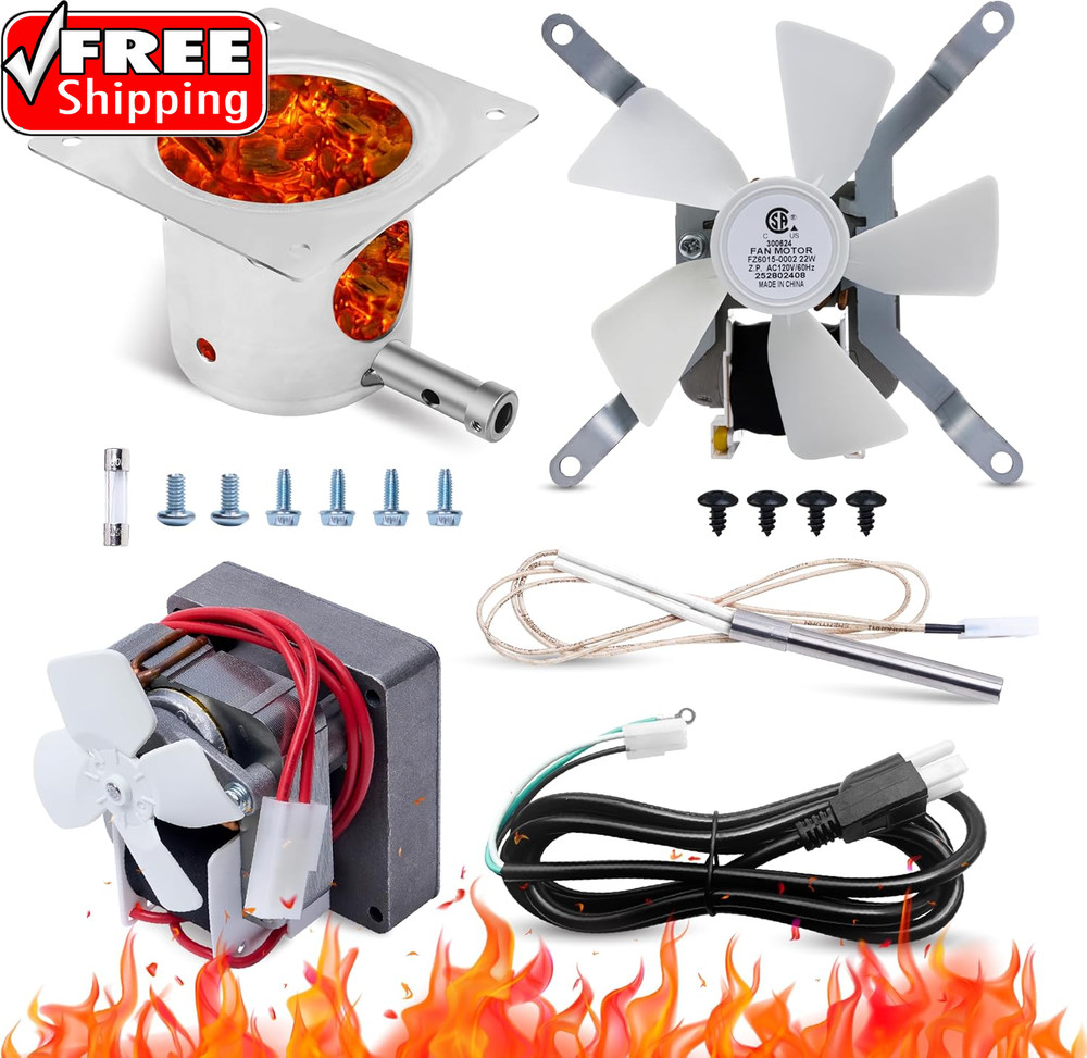 Traeger Grill Parts Kit by – Complete Set for Pellet Grill Auger Motor, Inducti