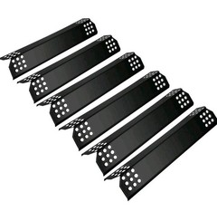 6 PK Grill Heat Plates 14.56″ L, Heavy Duty Grill Replacement Parts Burner Cover