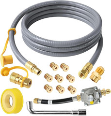 Upgraded 10Ft Upgraded Propane to Natural Gas Conversion Kit for Weber Genesis,