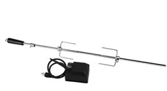 Monument Grills Rotisserie Kit, 33.5” Spit, Model 97222 4 Burner New—Open Box