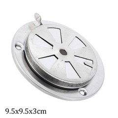 2 PCS BBQ Grill Smoker Exhaust Air Vent Damper Replacement Parts Stove USA