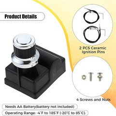 3 Outlet AA Battery Electronic Grill Igniter Kit Fit For Blackstone 28″ Griddle