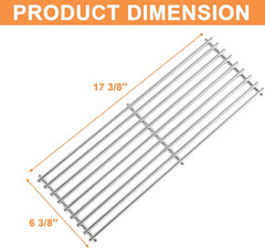 17 3/8″ Grill Grates for Broil King Baron Grill Replacement Parts 320 340 420 44