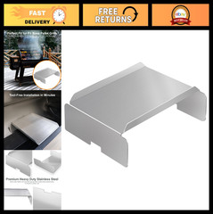 Heat Deflector for Pellet Grill – Upgraded Stainless Steel Flame Tamer Replaceme