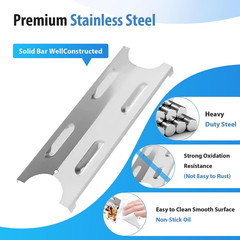 BG179A (4-Pack) 15.75″ Stainless Steel Heat Plate for Master Forge BG179A, BG179