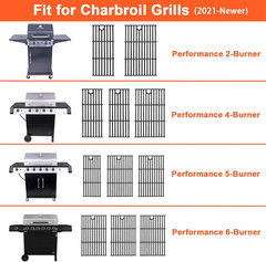 17″ Grill Grates for Charbroil Performance 4 Burner 463352521 463354021 46336552