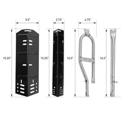 Grill Parts for Dyna-Glo 5 Burner DGH474CRP DGH483CRP DGH485CRP, Dyna-Glo 4 B
