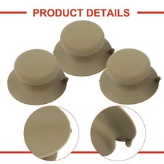 Heat Resistant Silicone Handle with Suction Cup for Pot Lids 3pcs Pack