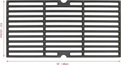 Grill Grates Replacement 18 Inch for Charbroil Performance 2 Burner 463625217…
