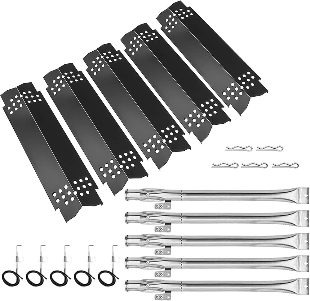 Placas y Tubos de Quemador para Parrilla Gas 5-6 Quemadores 5 Piezas