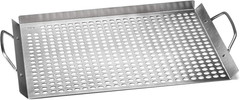 76632 Stainless Steel Grill Topper Grid, 11″X17″ BBQ Tray