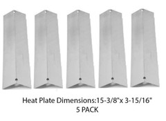 Replacement Heat Plate for 810-1415W,810-1420-0,GR2061307-BN-00 Gas Models-5Pk