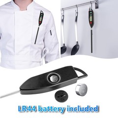 BOMATA Digital Water Thermometer for Water, Liquid, Candle and Cooking. Black