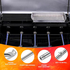 Grill Parts Replacement for Charbroil 5 Burner 463448021 463229521 463229021 463
