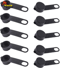 10Pcs QCC1 Propane Dust Caps, LP OPD Filler Valve Dust Cap Strap, QCC1 Thread Pr