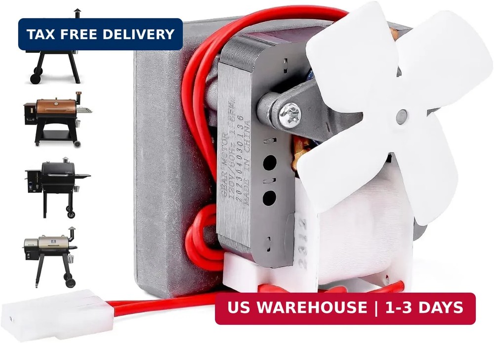 Pellet Grill Auger Motor 120V Traeger Pit Boss Camp Chef Replacement