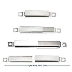 4 Burner Gas Grill Burner Tubes Heat Plates Igniters Crossover Kit Stainless