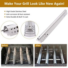 Grill Replacement Parts Charbroil 2 Burner 463625217 463625219 Heat Tent Kit