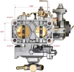 Weber Carburetor 32 36 DGEV Electric Choke 2 Barrel Toyota
