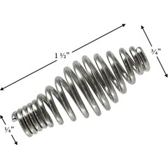 Spring Handle Fits-1/4″ Rod,-3/4″ Wide & 1-1/2″ Long. SH4 – Nickel