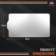 Drip Tray Liner for Traeger BAC520, Tailgater Drip Tray Liner Accessory Replace