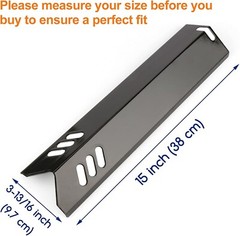 Grill Grate and Heate Plate for DynaGlo DGF510SSP, DGF510SSP-D Backyard GBC1460W
