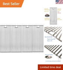 8mm 4 Pack Bull BBQ Lion Premium BBQ Grill Grate Replacement Parts For Bull 1…