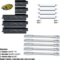 Parts Kit DG258 (5-Pack) Repair Kit Replacement for Charbroil 6 Burner Gas Grill