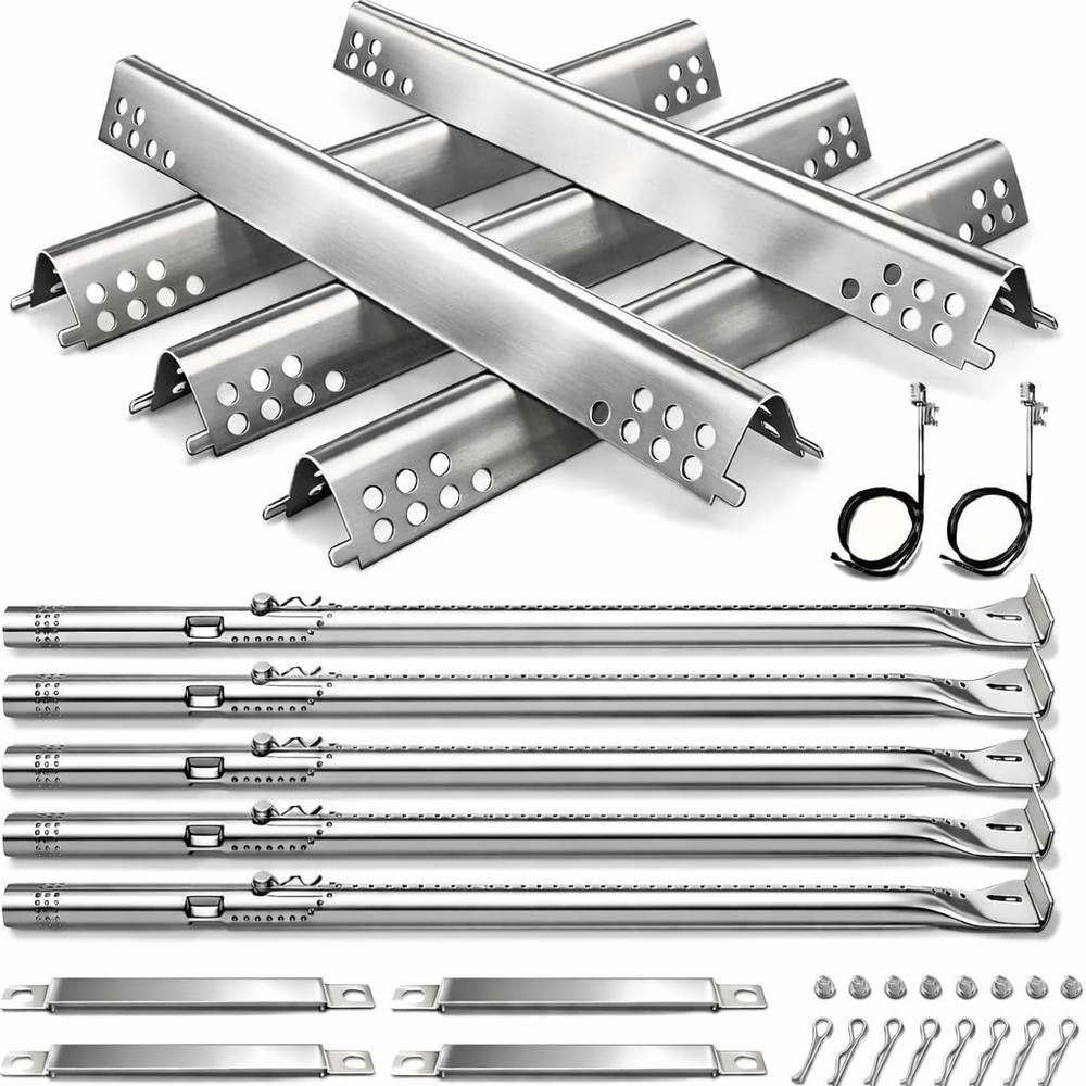 All-in-One Charbroil Gas Grill Parts Kit – Burner Tubes, Heat Plates & More