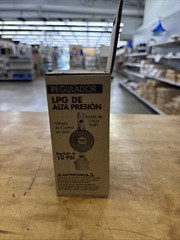 LPG Propane Regulator- Control Valve -High Pressure- 10 PSI -Bayou Classic 7000
