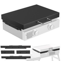 Burner Tube Set and 5011 Hard Cover Top Lid with Wind Guard for Blackstone 22…