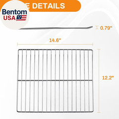 Cooking Grate Replacement Part for Masterbuilt 30 Inch Electric Smoker, 14.6″ X