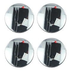 4xGas Grill Control Knobs Replacement Fits BBQ Gas Grills For Oven, Stove Round
