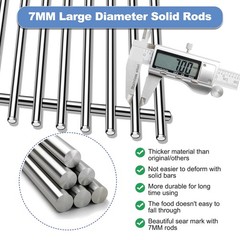 66095 Grill Grates with 66032 Flavorizer Bars for Weber Genesis 2 grill parts 30