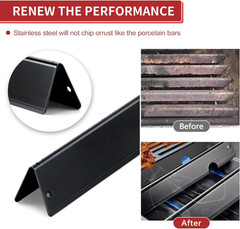 Grill Flavorizer Bars Heat Deflectors Replacement for Weber Genesis II 410 440