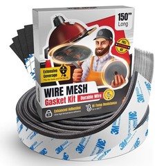 Wire Mesh Gasket Kit Fit for Kamado Joe Classic – 150″ Fiberglass Gasket Repl…