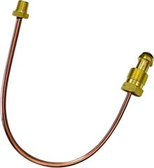 15-Inch Copper Propane Regulator Pigtail POL x 1/4″ NPT – Durable Brass Line