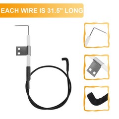 Grill Igniter Kit for Nexgrill 720-0830H 720-0830D Replacement Parts, Nexgrill 7