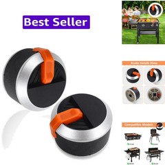 Gas Griddle Grill Orange Knobs Replacement for Blackstone 1666 1517 1554 1825…