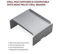 Stanbroil Heavy Duty Steel Heat Baffle Diffuser Replacement Part for Traeger