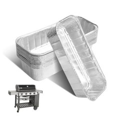 6498 Drip Pan Liners for Weber SmokeFire 15 Pack for Weber SmokeFire